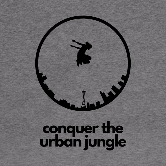 Conquer the Urban Jungle Parkour by Ink Lake Designs